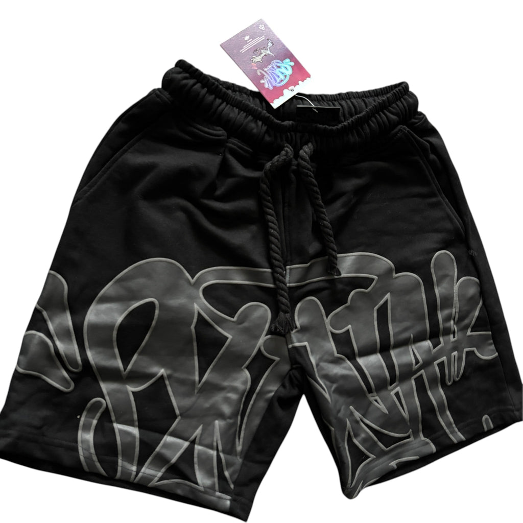 Syna World Black Shorts Rope Drawstrings