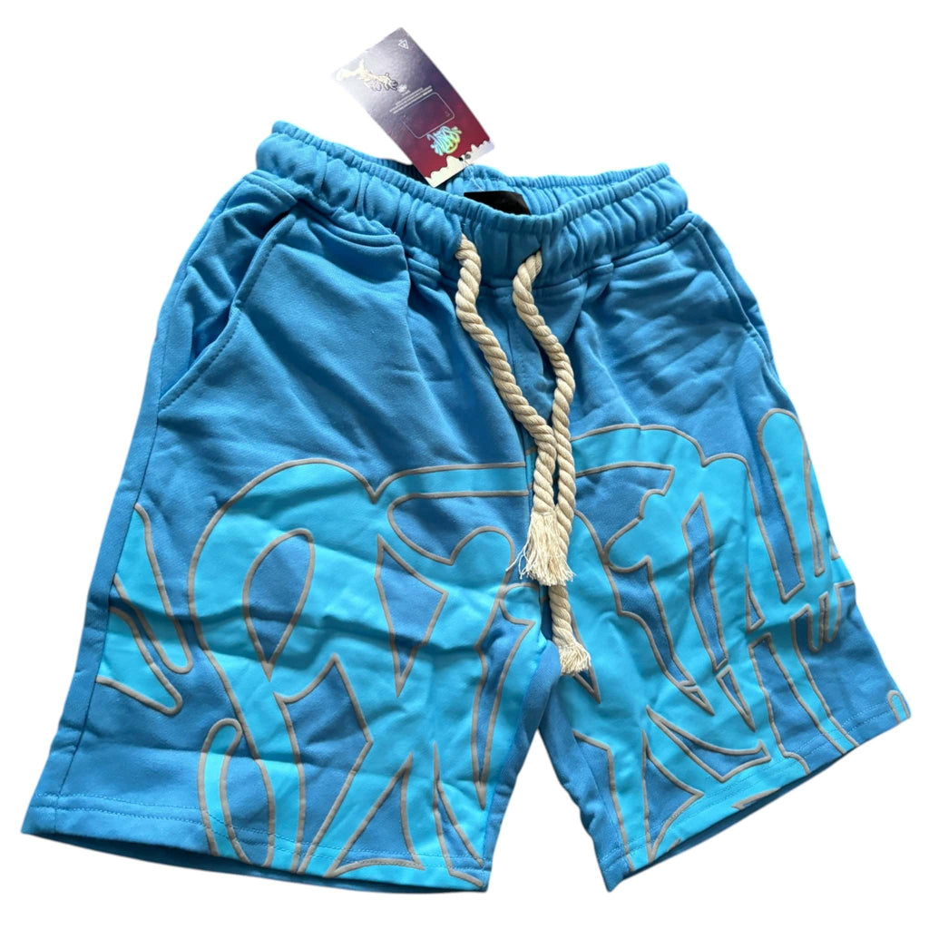 Syna World Blue Shorts Rope Drawstrings