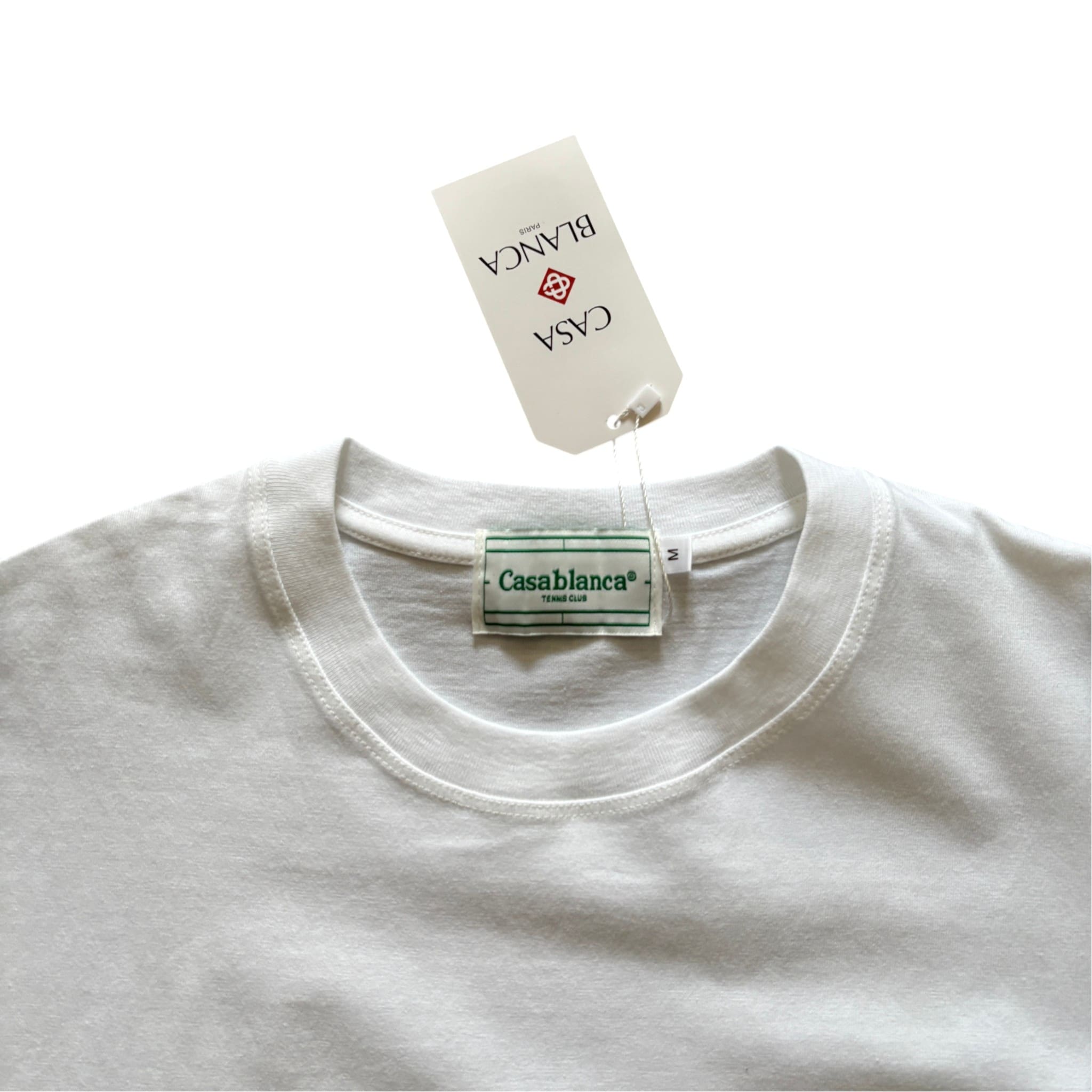 Casablanca Avenida White T-Shirt