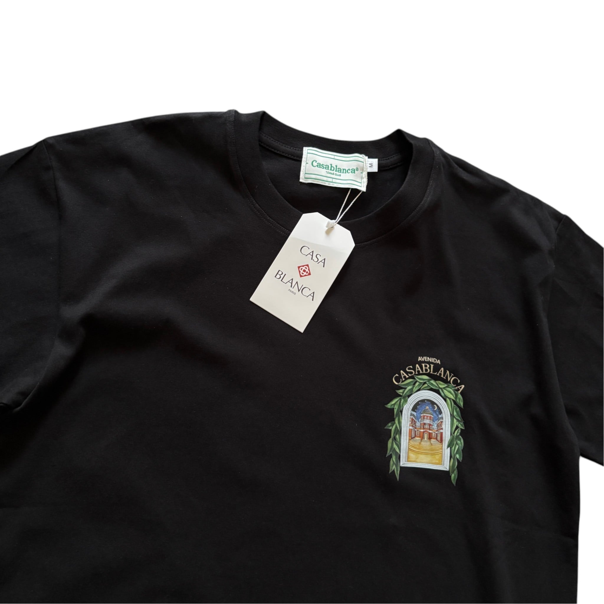 Casablanca Avenida Black T-Shirt