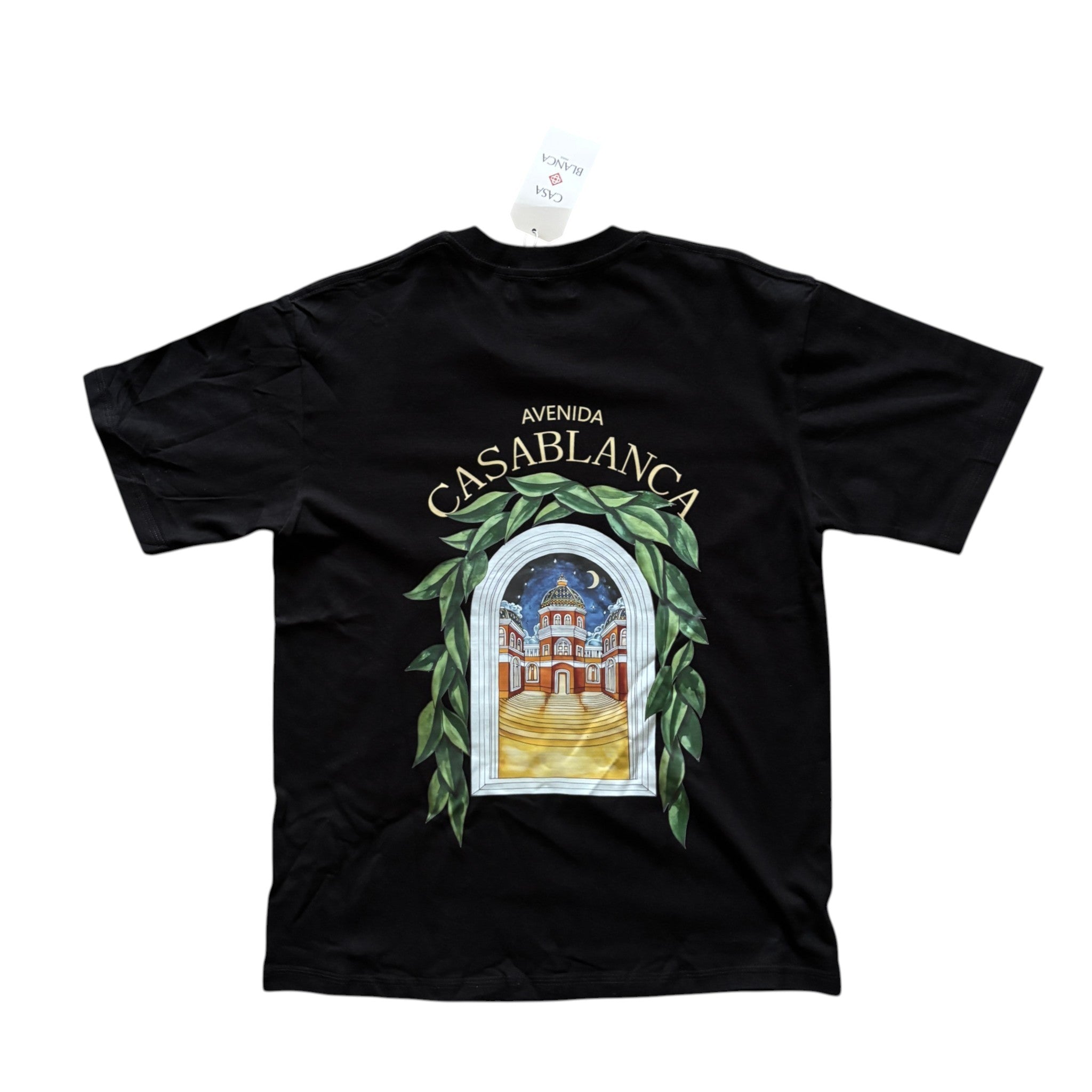 Casablanca Avenida Black T-Shirt