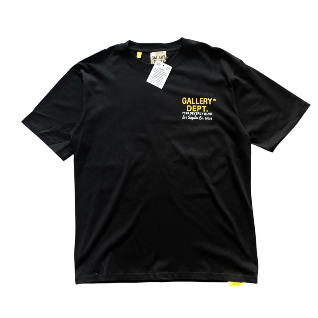 Gallery Dept. Drive Thru Boxy Black T-shirt