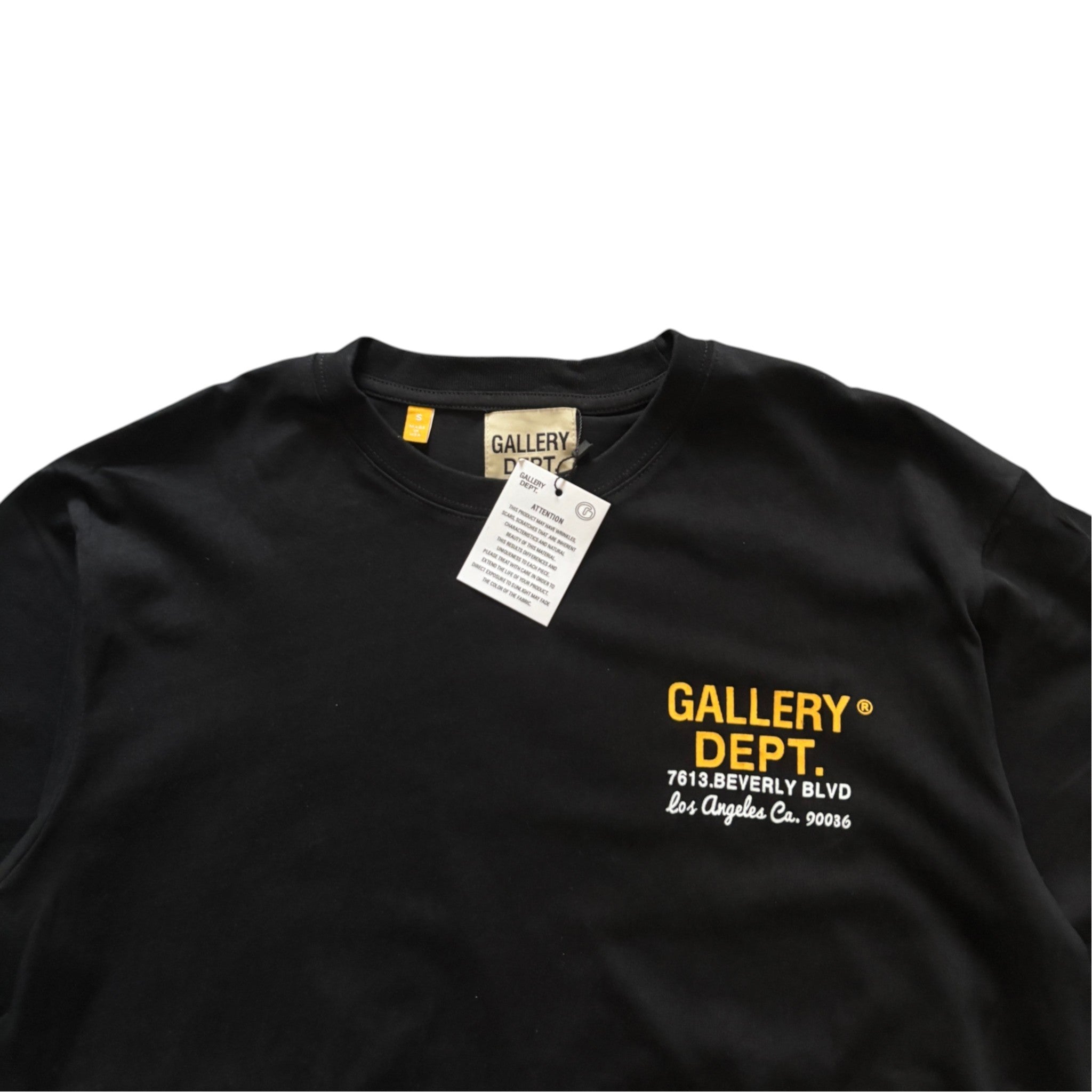 Gallery Dept. Drive Thru Boxy Black T-shirt