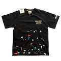 Gallery Dept. Tokyo Japan Paint Splatter T-Shirt Black 1 Year Anniversary