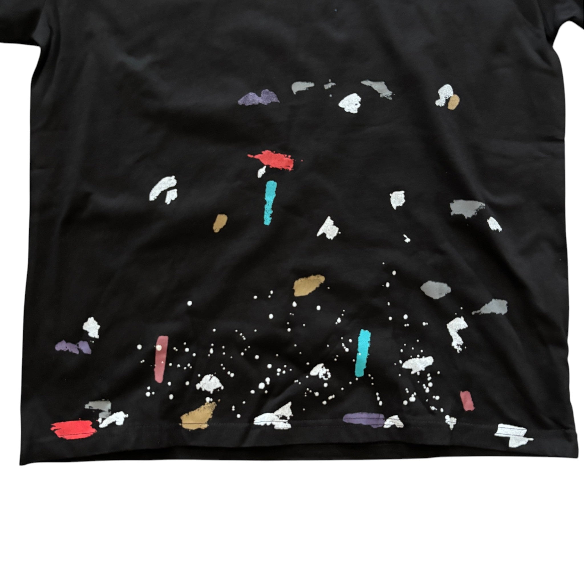 Gallery Dept. Tokyo Japan Paint Splatter T-Shirt Black 1 Year Anniversary