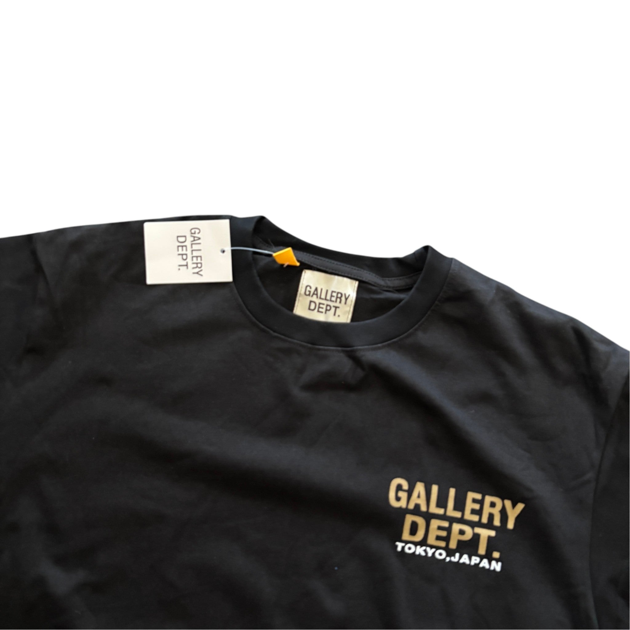 Gallery Dept. Tokyo Japan Paint Splatter T-Shirt Black 1 Year Anniversary