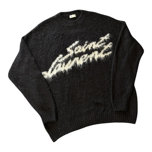 YSL Limited ''90s Edition''  Black Sweater