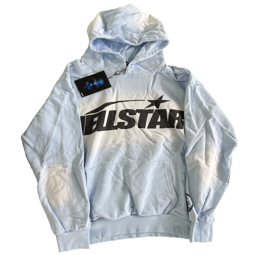 Hellstar Baby Blue Washed Hoodie