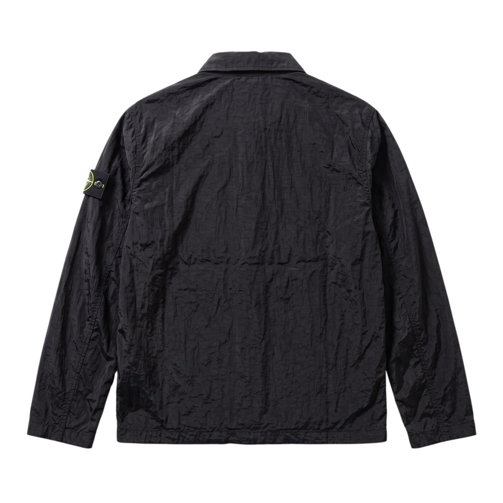 Stone Island Black Nylon Light Windbreaker