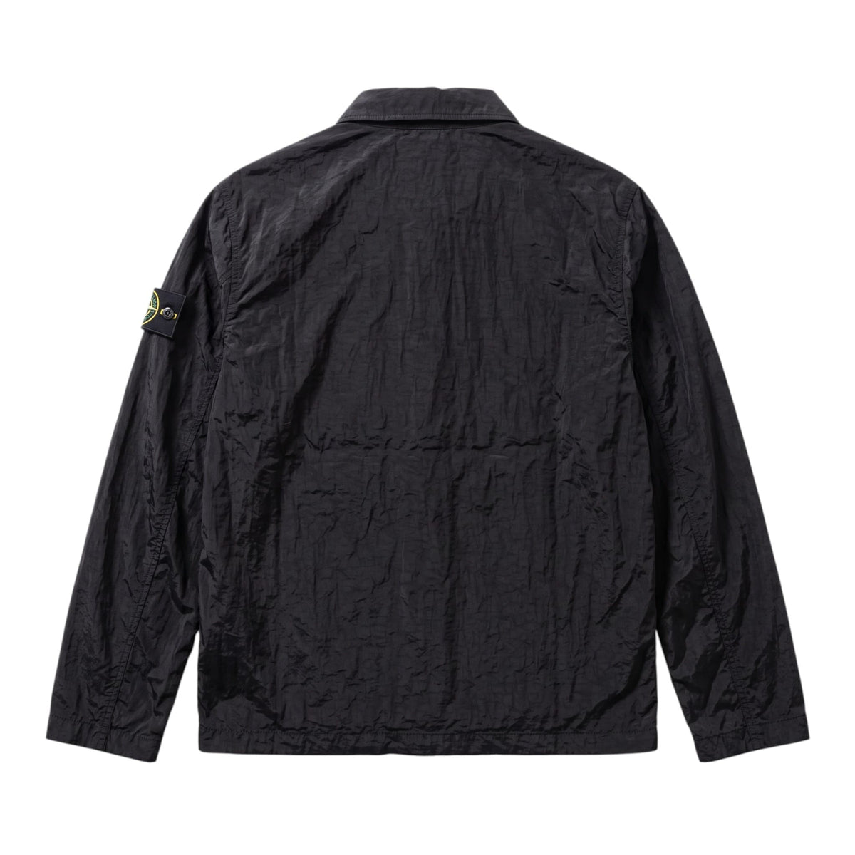 Stone Island Black Nylon Light Windbreaker