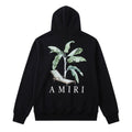 Amiri Black Floral Palm Hoodie