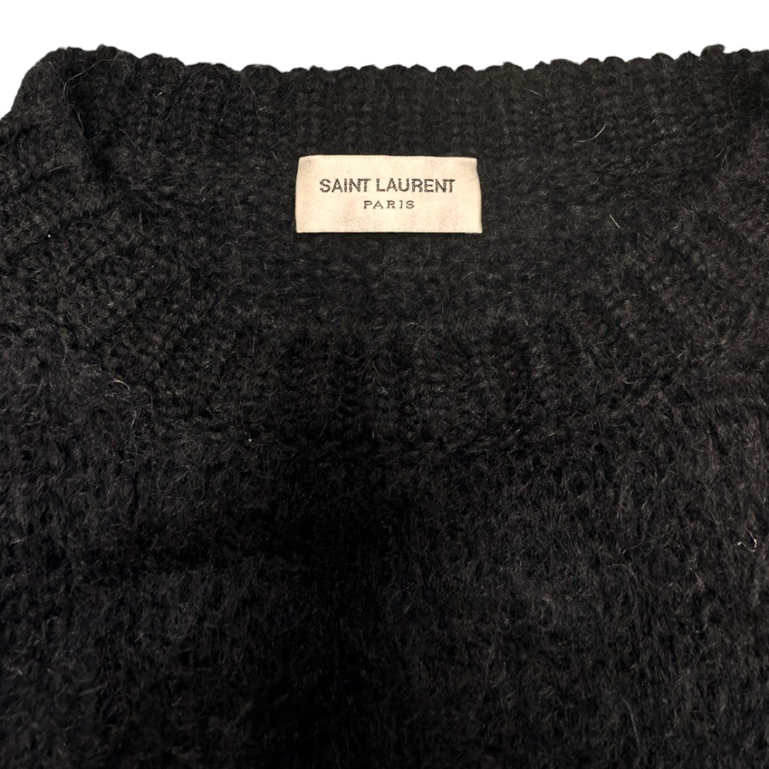 YSL Limited ''90s Edition''  Black Sweater