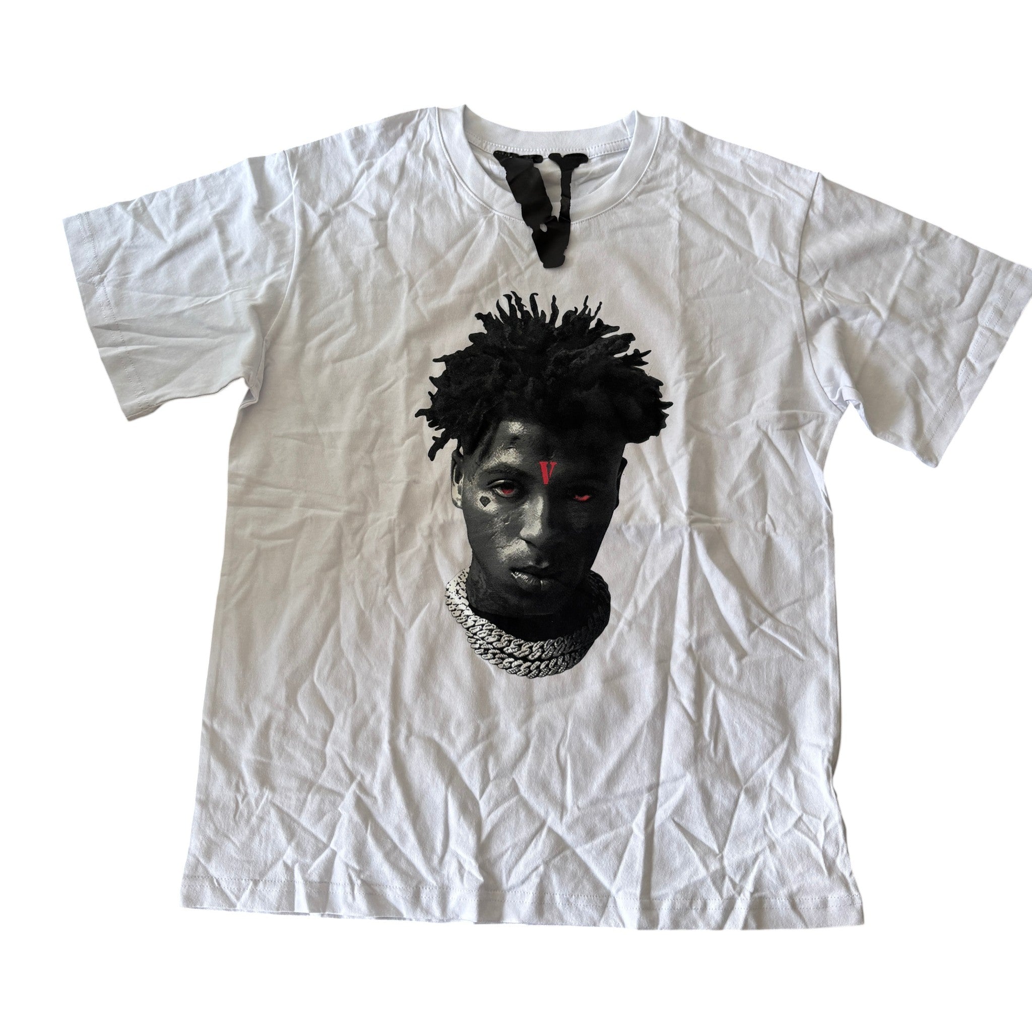 Vlone White NBA Youngboy T-shirt