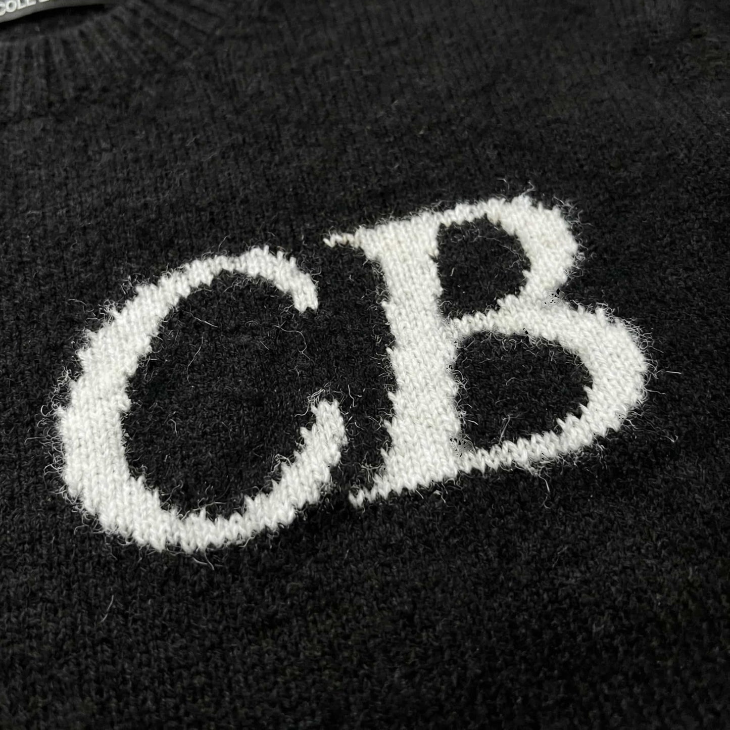 Cole Buxton ''CB'' Black Sweater