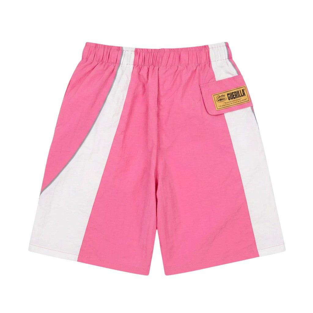 Corteiz Spring Shorts Pink & White