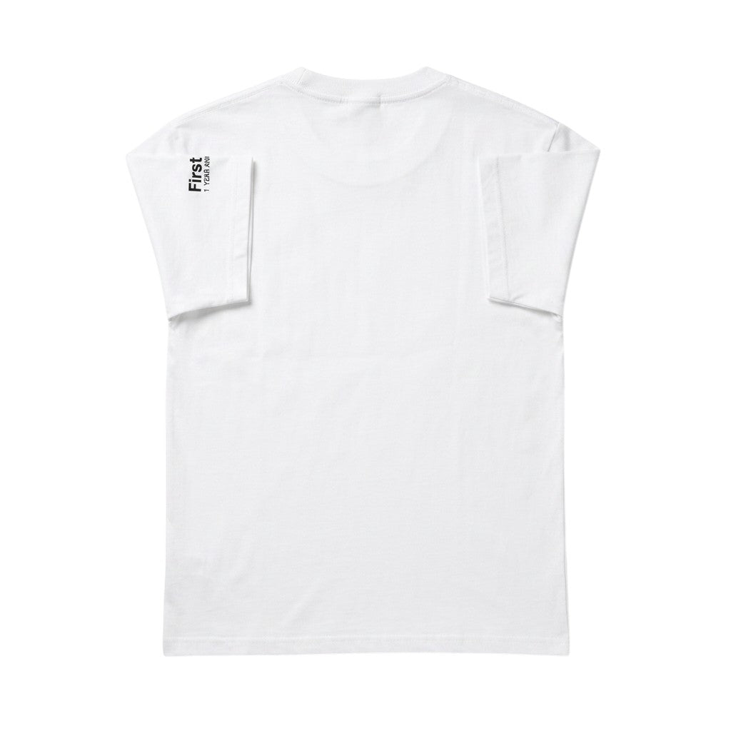 Gallery Dept White Confetti T-shirt