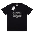 Maison Margiela Black Limited Number '' 10 '' T-SHIRT