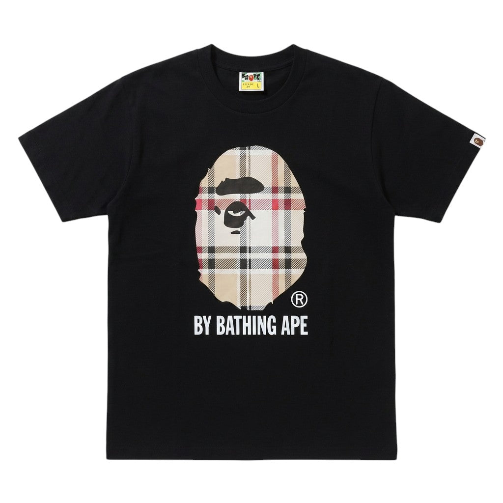 BAPE x Burberry  Bathing Ape Check by Bathing Tee Black