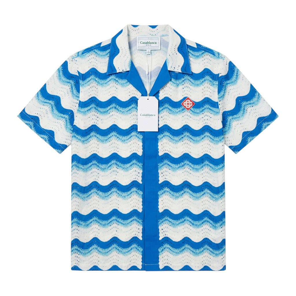 Casablanca Blue & White Short Summer Set