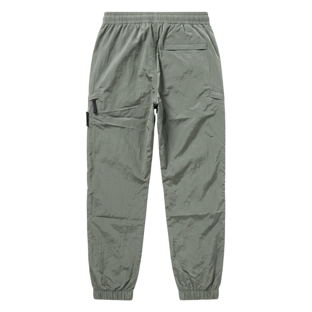 Stone Island Sage Green Nylon Metal Cargo Pants