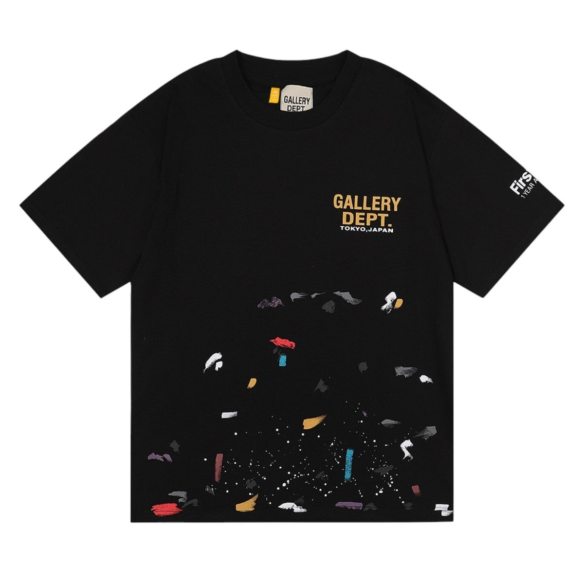 Gallery Dept Confetti Black T-shirt