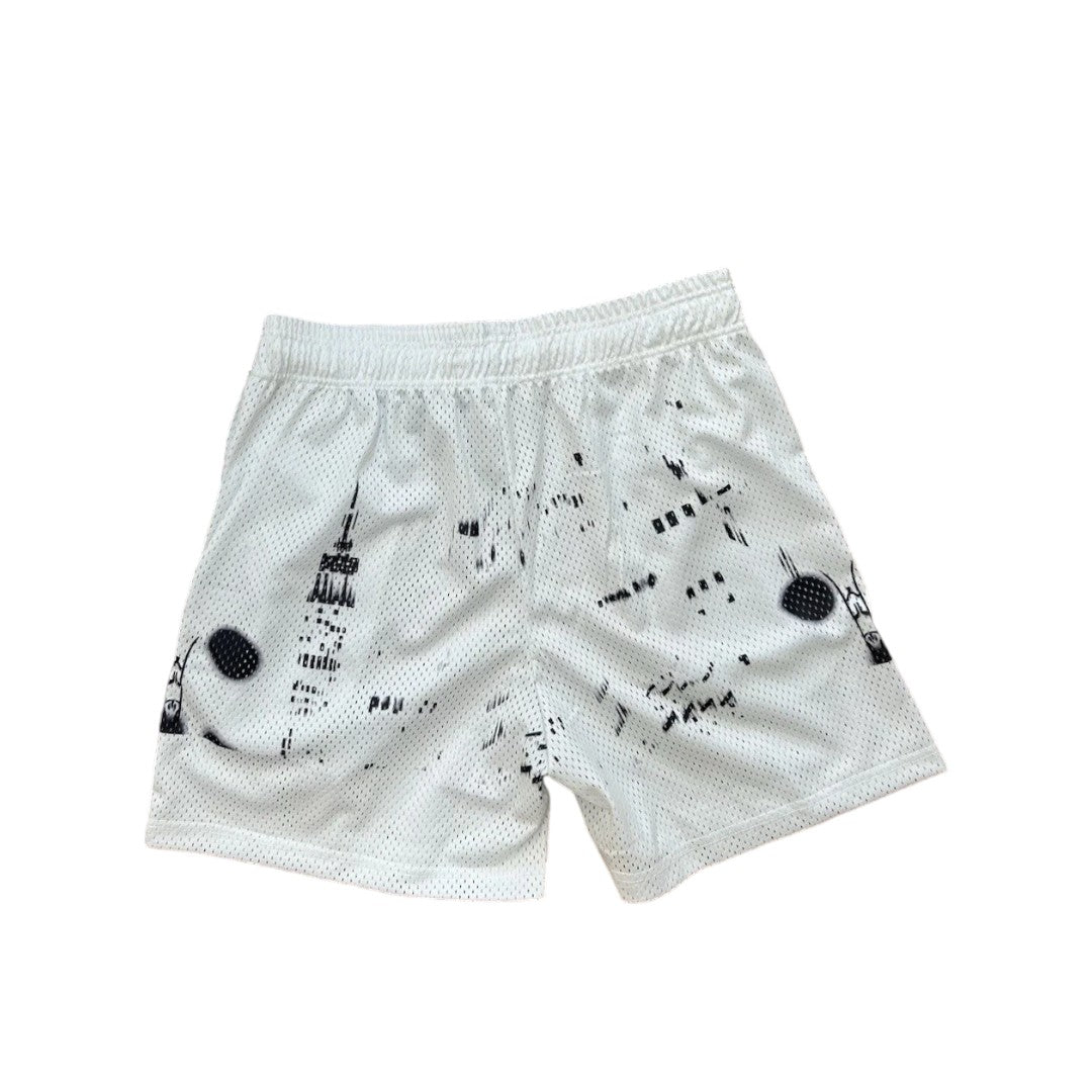 Eric Emanuel EE White NY Shorts