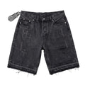 Chrome Hearts Embodied Black Short Jeans