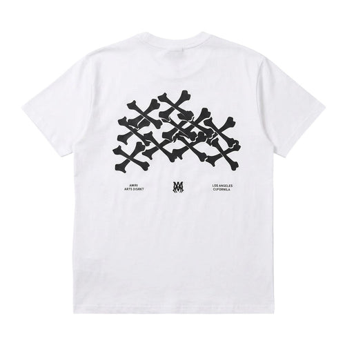 Amiri White Stacked Bones T-shirt