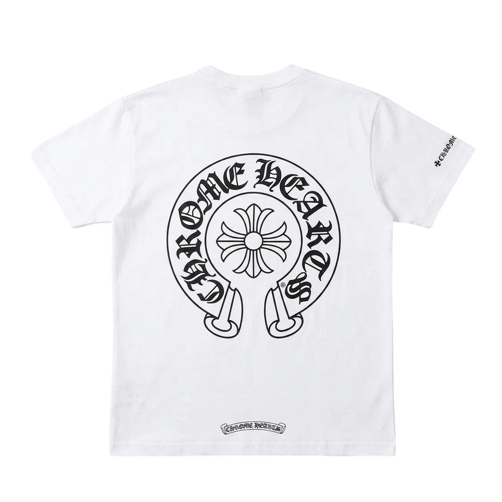 Chrome Hearts logo-print  White T-shirt