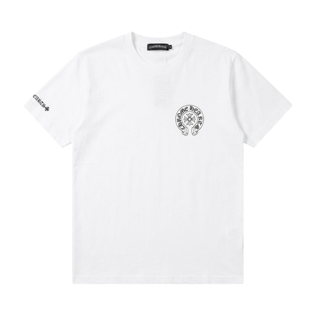 Chrome Hearts logo-print  White T-shirt