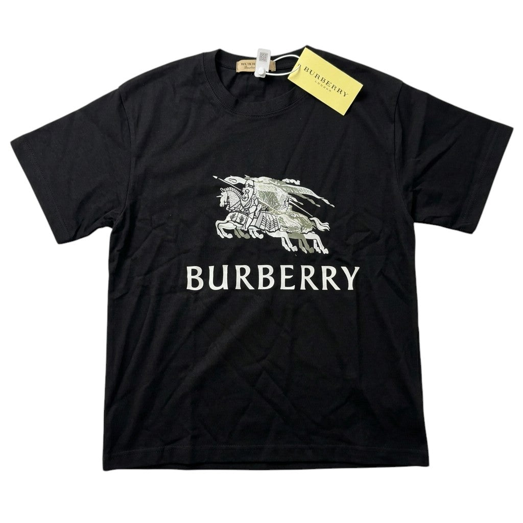 Burberry Black Logo Print T-shirt
