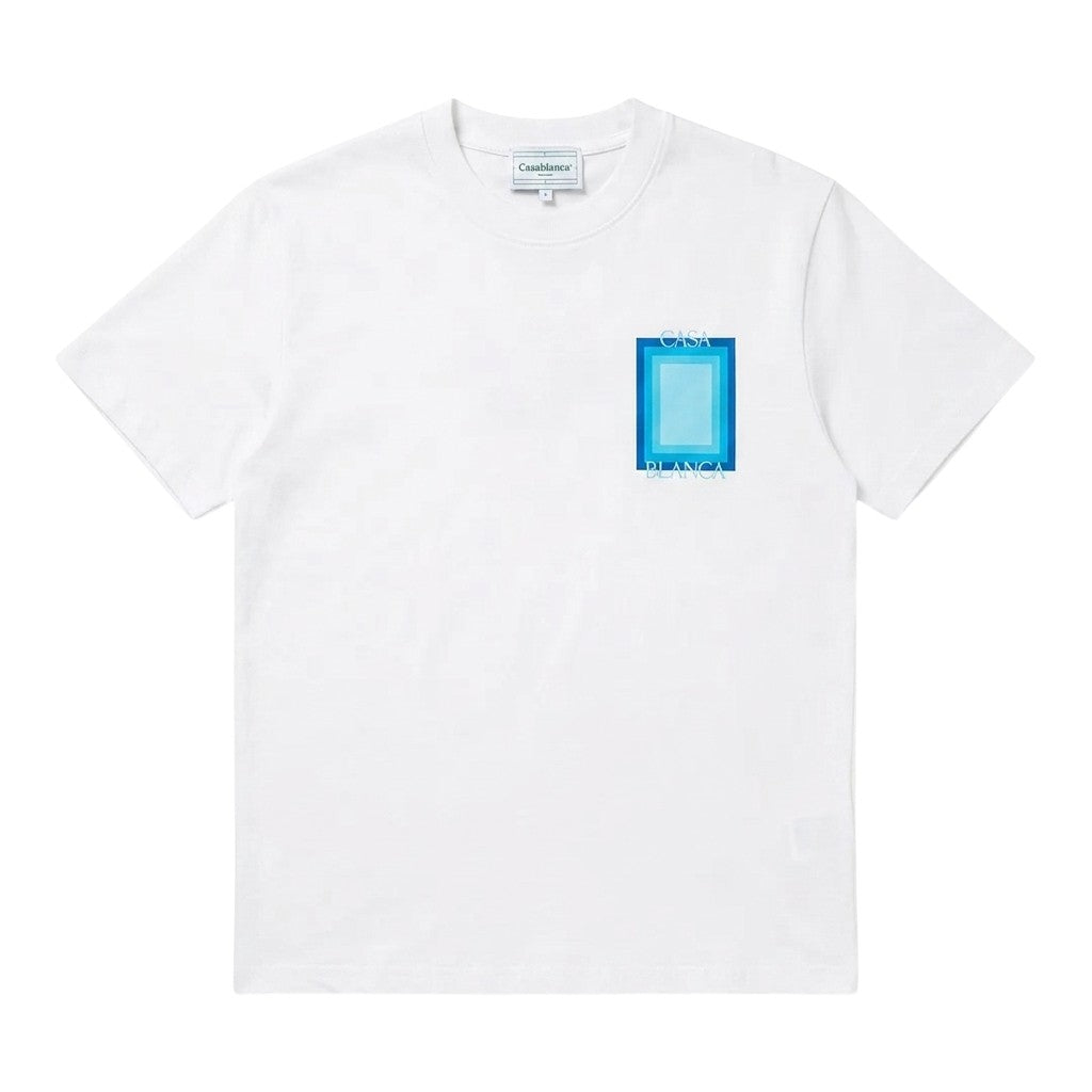 Casablanca Logo Degrade Screen Printed Tee