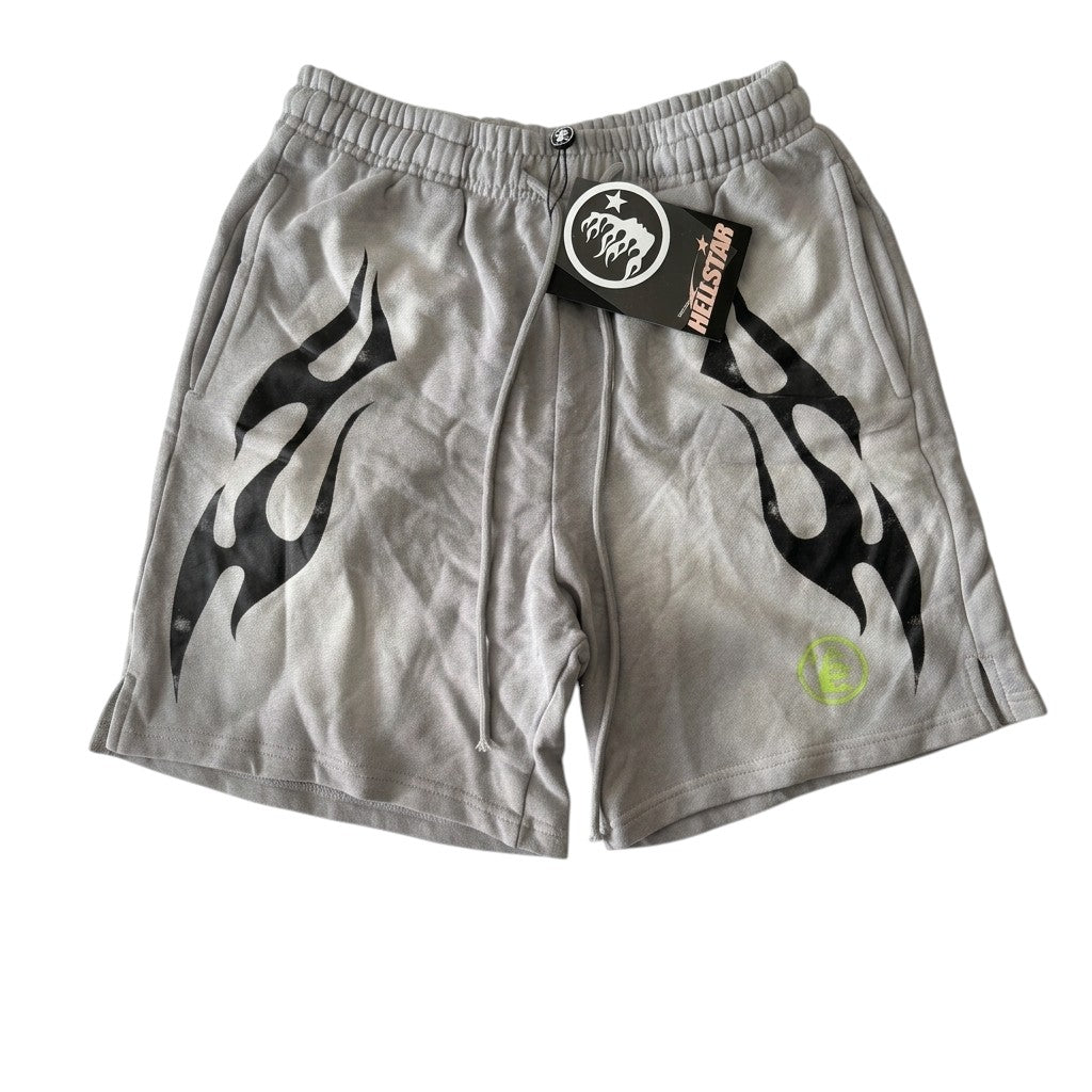 Hellstar Limited Gray Washed Shorts