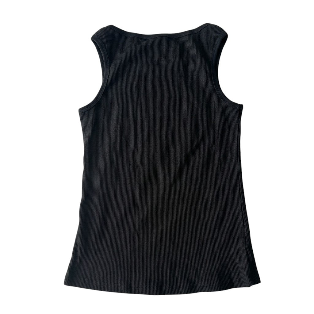 Corteiz Black Tank Top