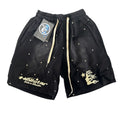 Hellstar Double Logo Washed Shorts