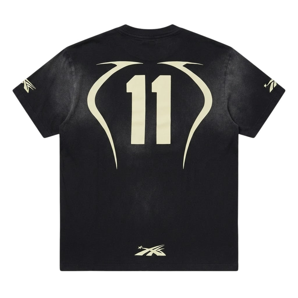 Hellstar Washed Black Number '' 11 '' T-shirt