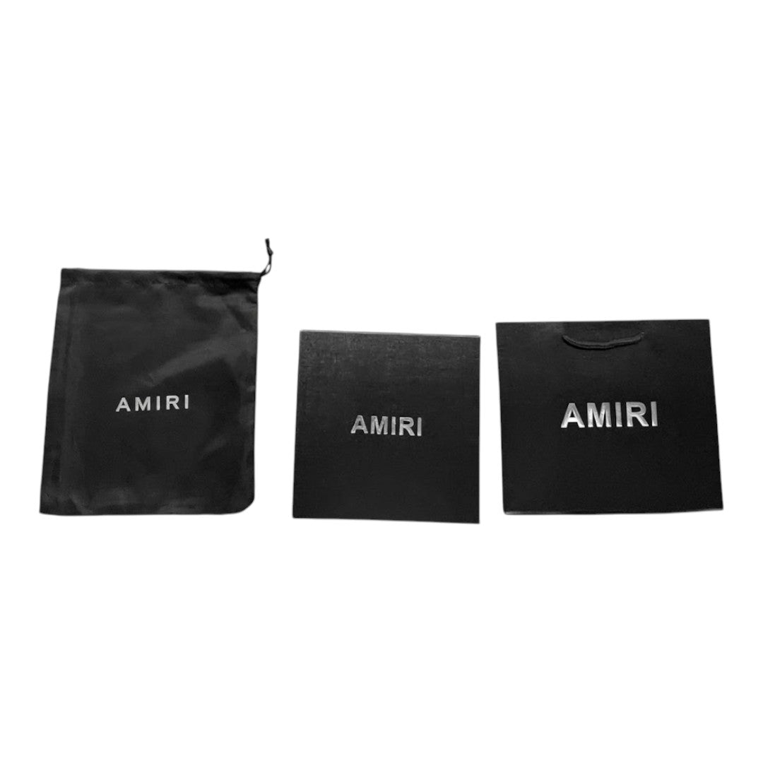 AMIRI Limited Chrome ''MA'' Belt